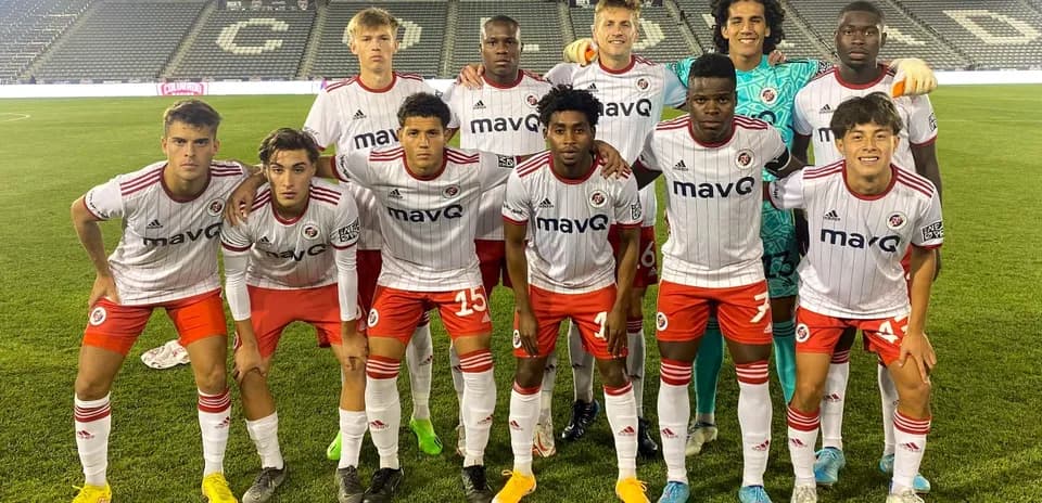 North Texas MLS Next Pro team lineup before match
