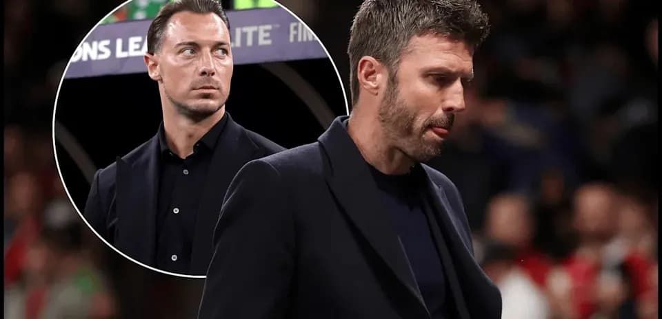 Two coaches during a match, one looking concerned