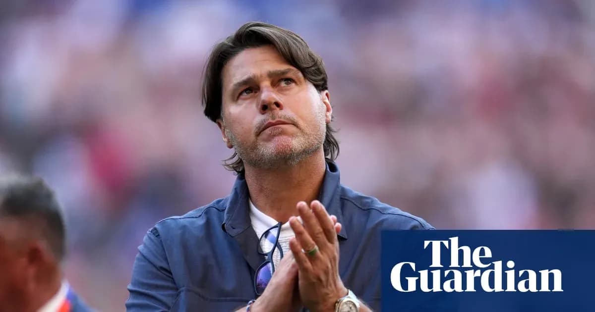 Coach looking up with hands clasped together