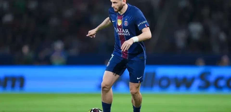 Player dribbling ball during a match