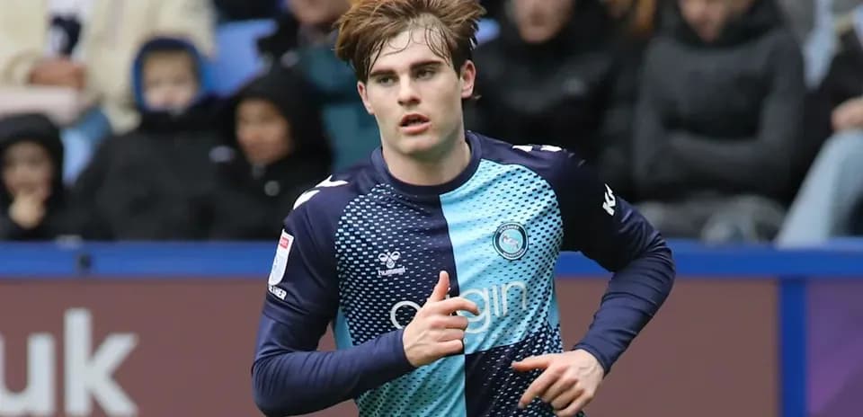 Player running on the pitch during a match