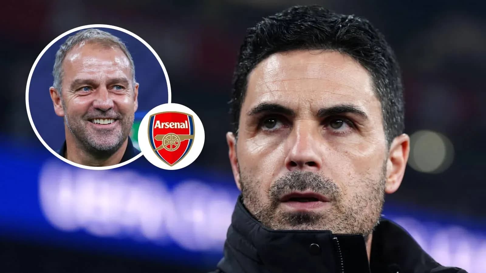 Arsenal manager Mikel Arteta during a match