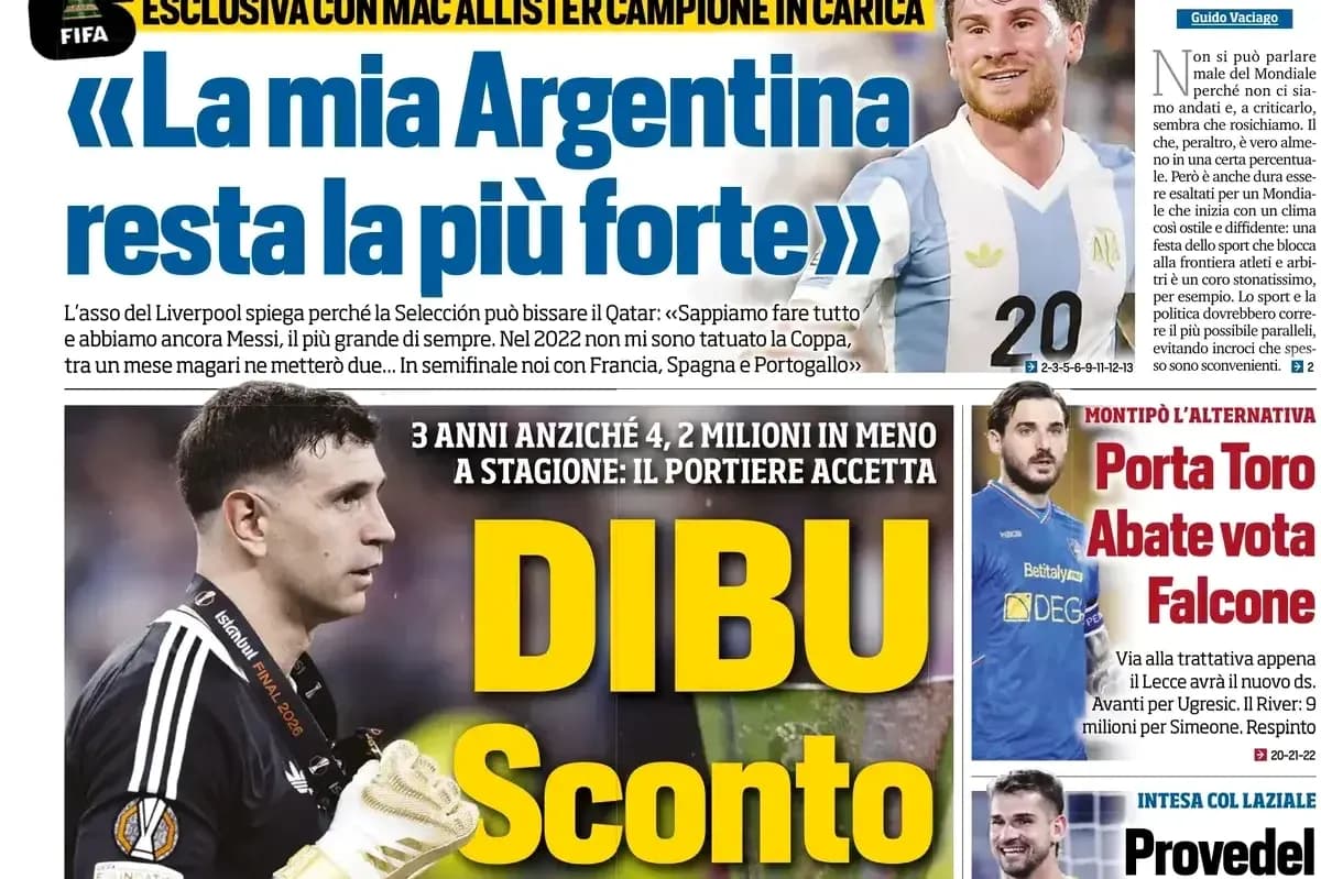 Article featuring Argentina football team and player highlights