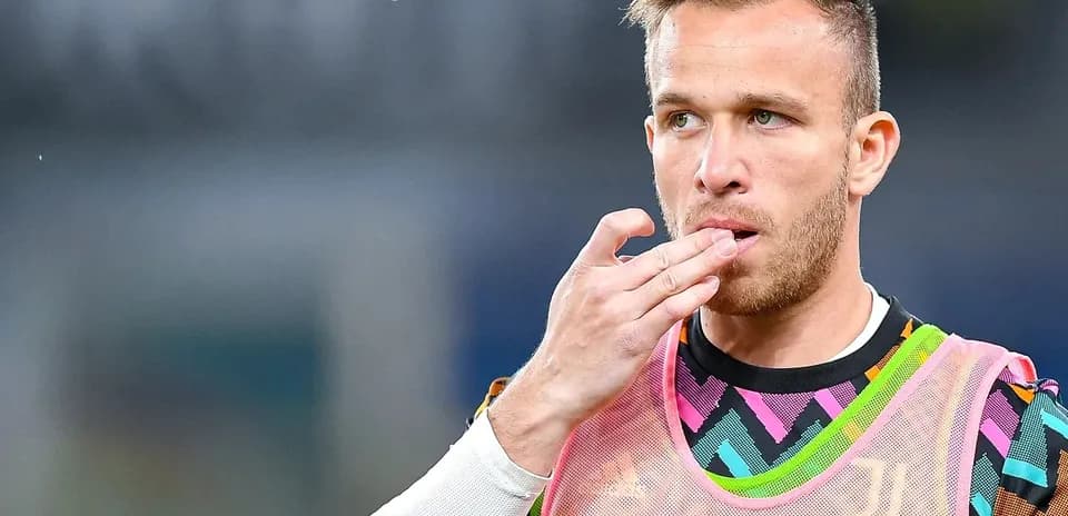 Player preparing on the sidelines in training gear