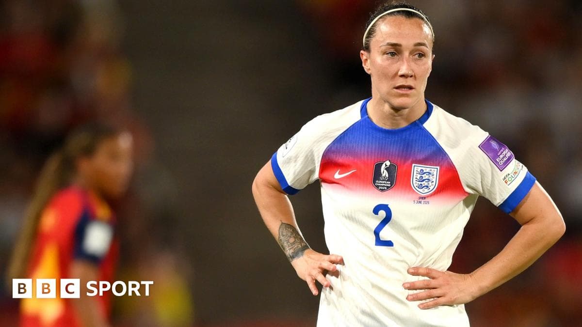 Player in England kit during match action