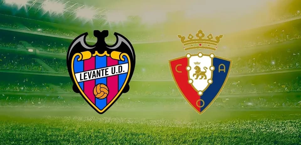 Levante and Osasuna club logos