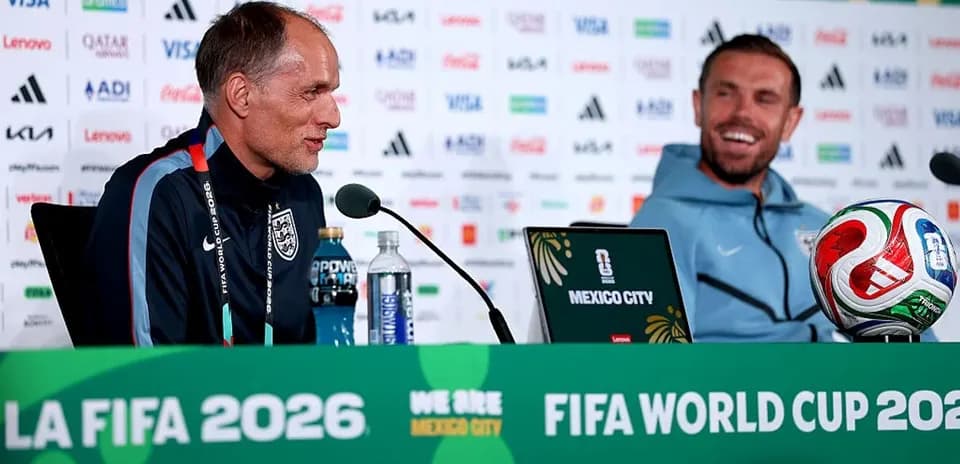 Coaches at press conference before FIFA World Cup 2026