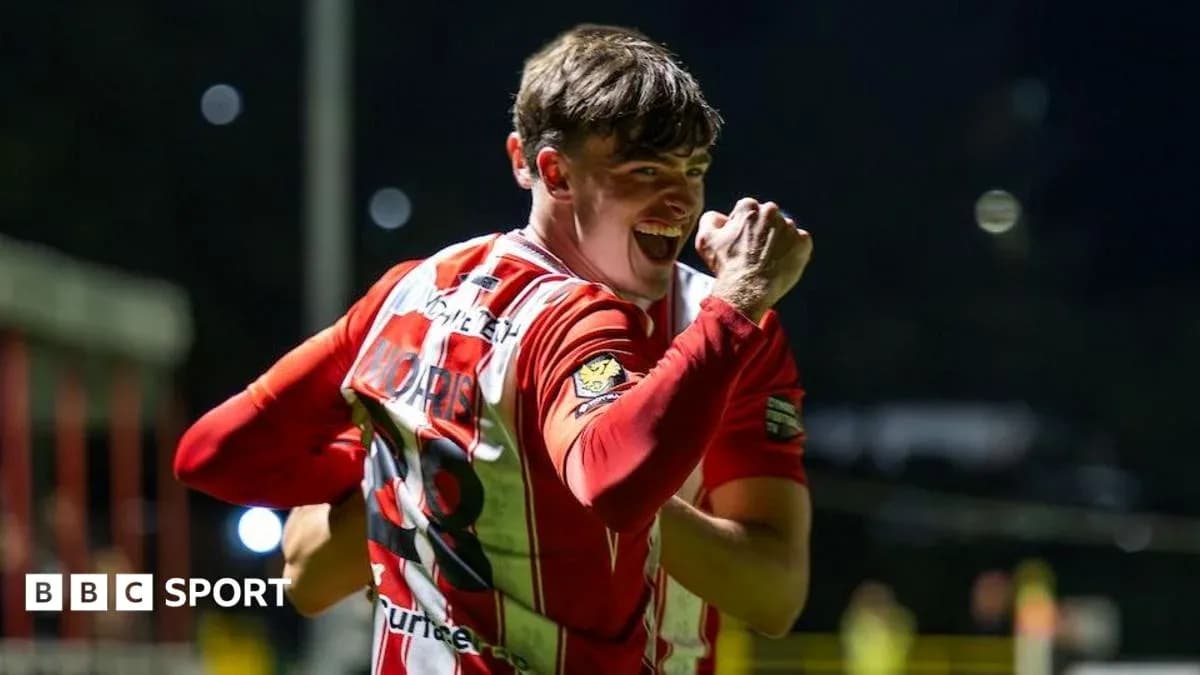 Player celebrating a goal during a match