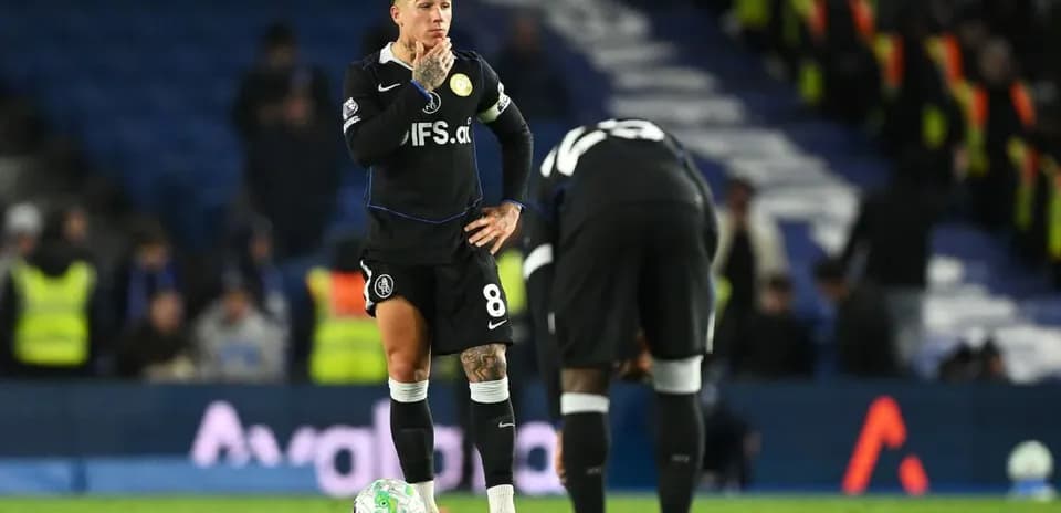 Chelsea player in action during Premier League match