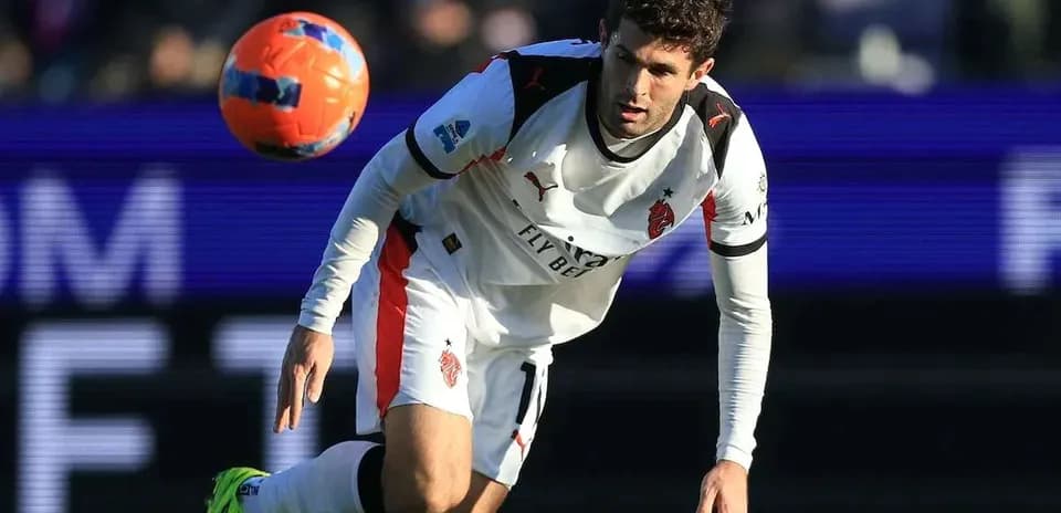 Player controlling the ball during a match
