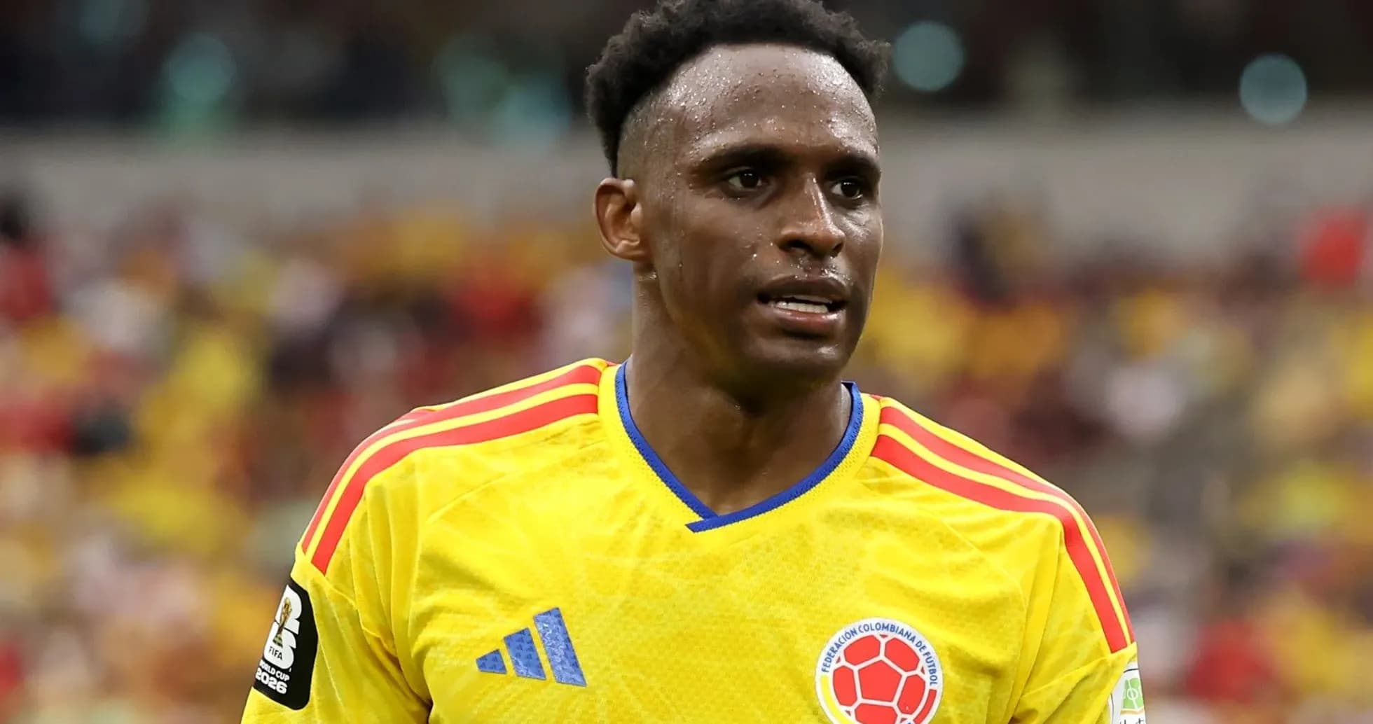 Player in yellow jersey during football match