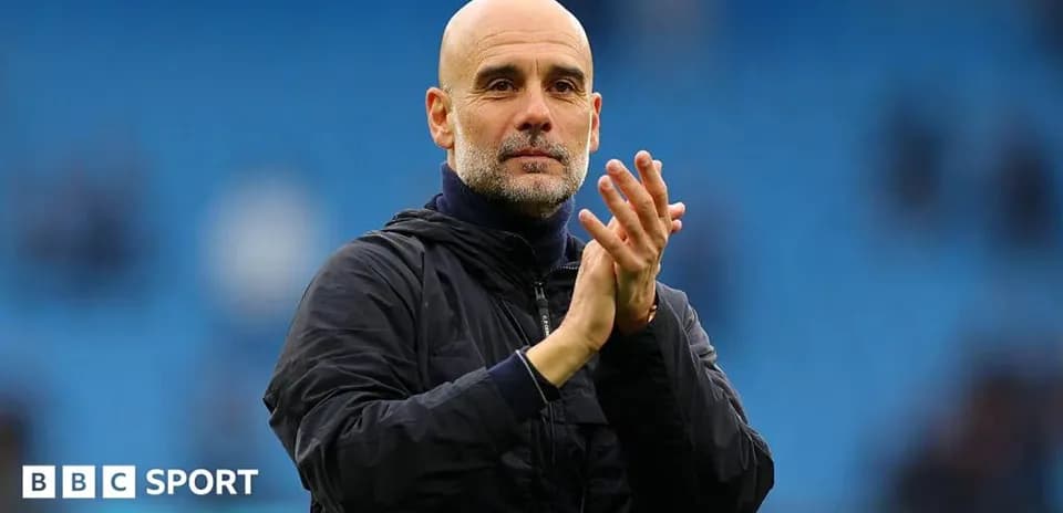 Coach applauding fans after match at stadium