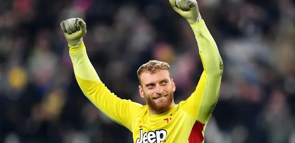 Goalkeeper celebrating after a successful match