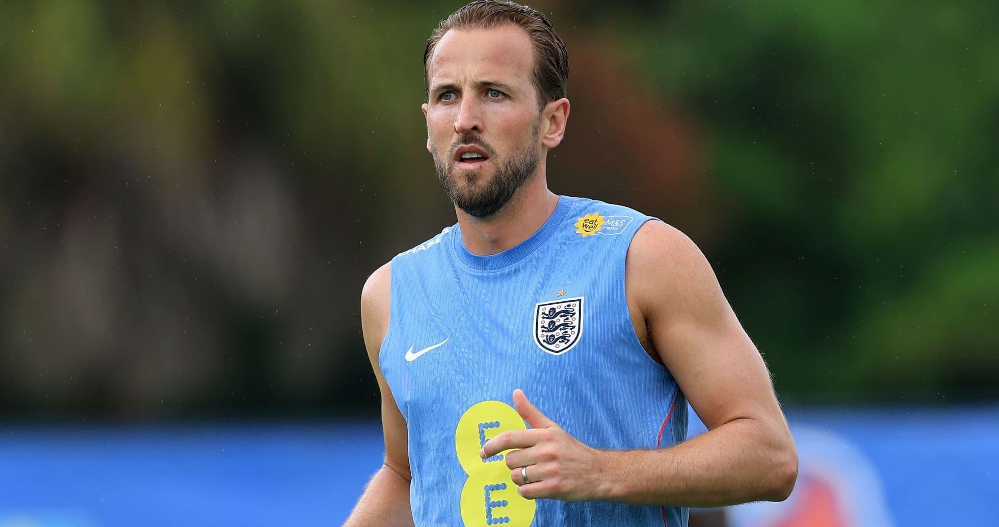 Player training during England national team session