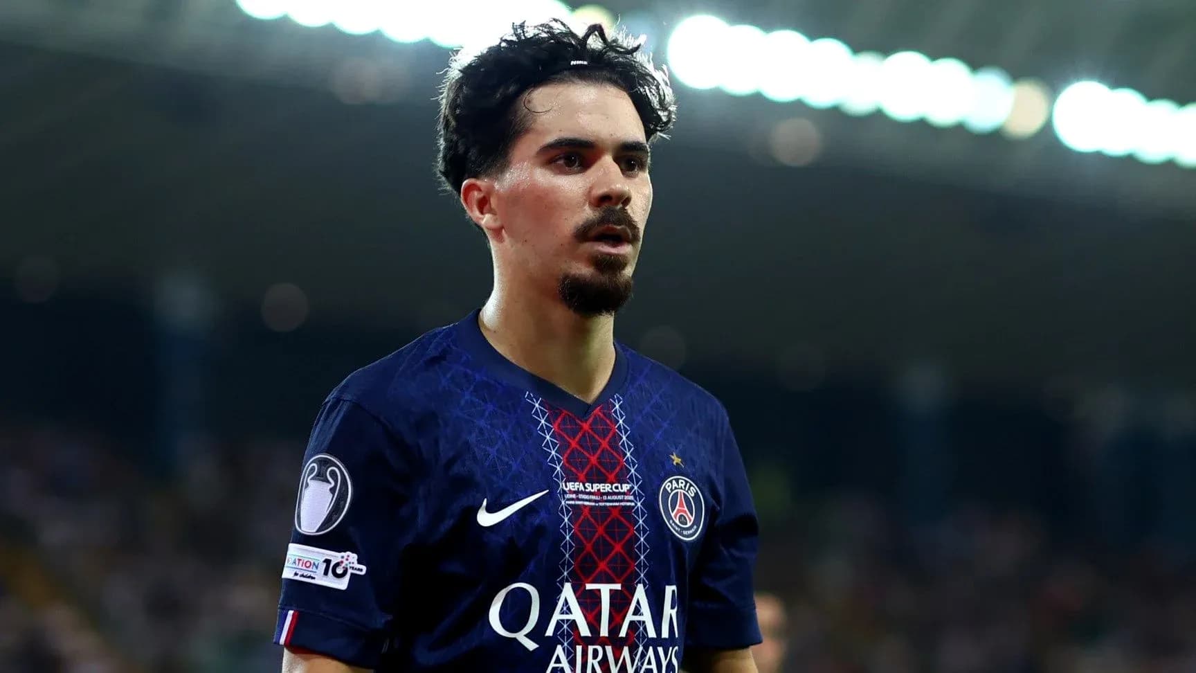 Player in PSG kit during a match