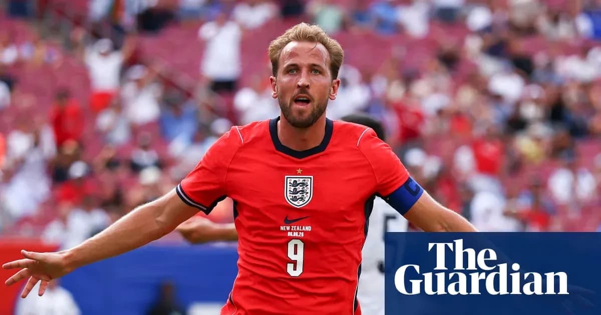 Harry Kane celebrating a goal for England team