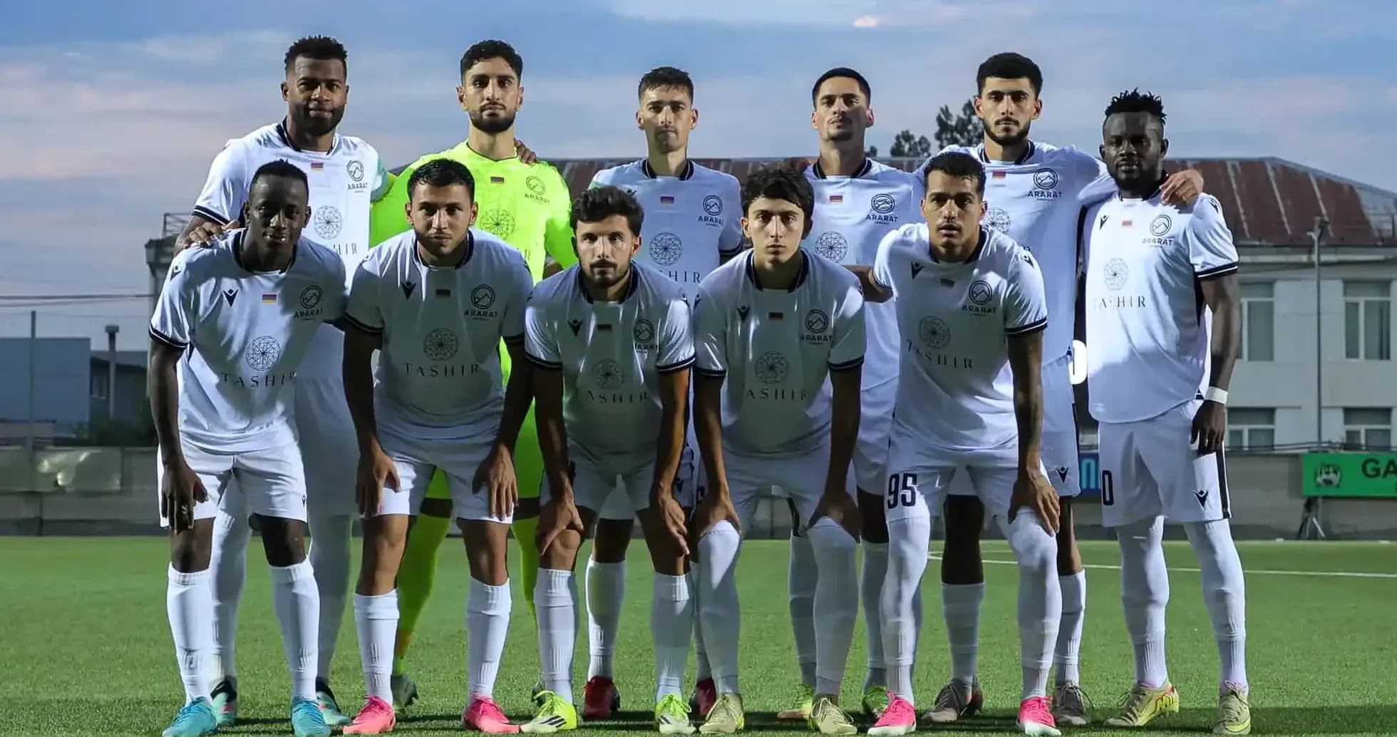 Ararat-Armenia team posing for photo