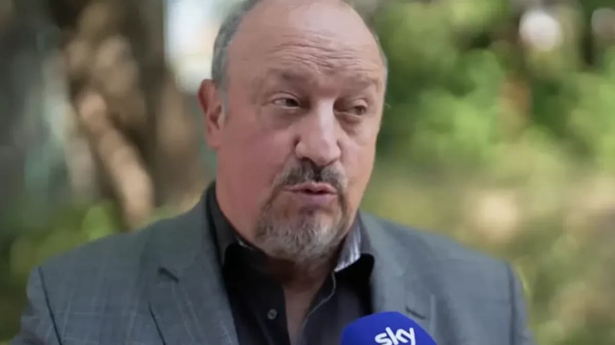 Man speaking during an outdoor interview