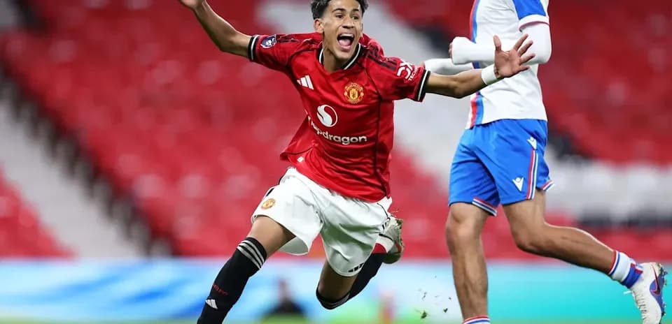 Player celebrating after scoring a goal during match