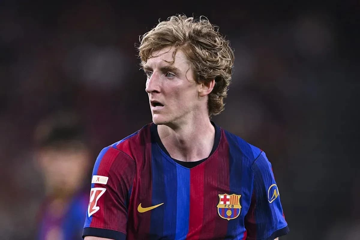 Player wearing Barcelona kit during a match