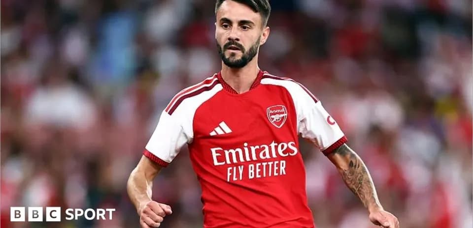 Player celebrating during an Arsenal match
