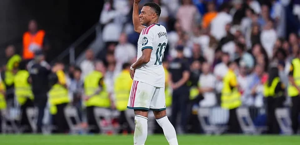 Player celebrating with ball during La Liga match