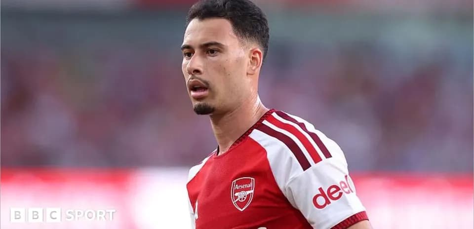 Arsenal player on the pitch during a match