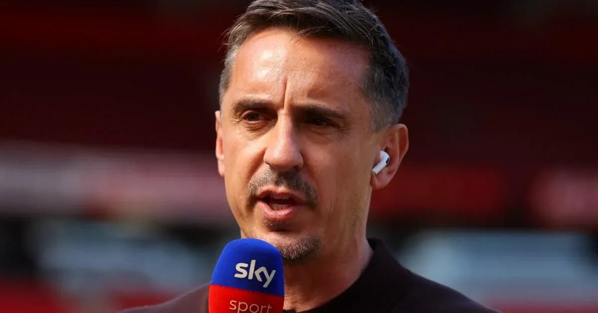 Sportscaster speaking into microphone at venue