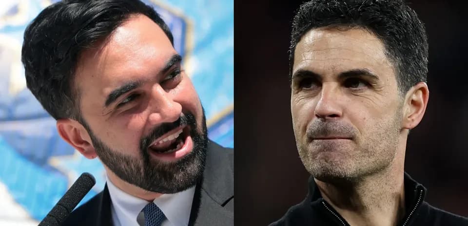 Two men speaking at different events
