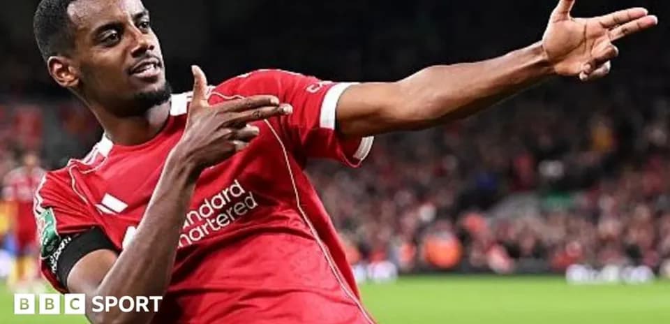 Player celebrating with gesture after scoring goal