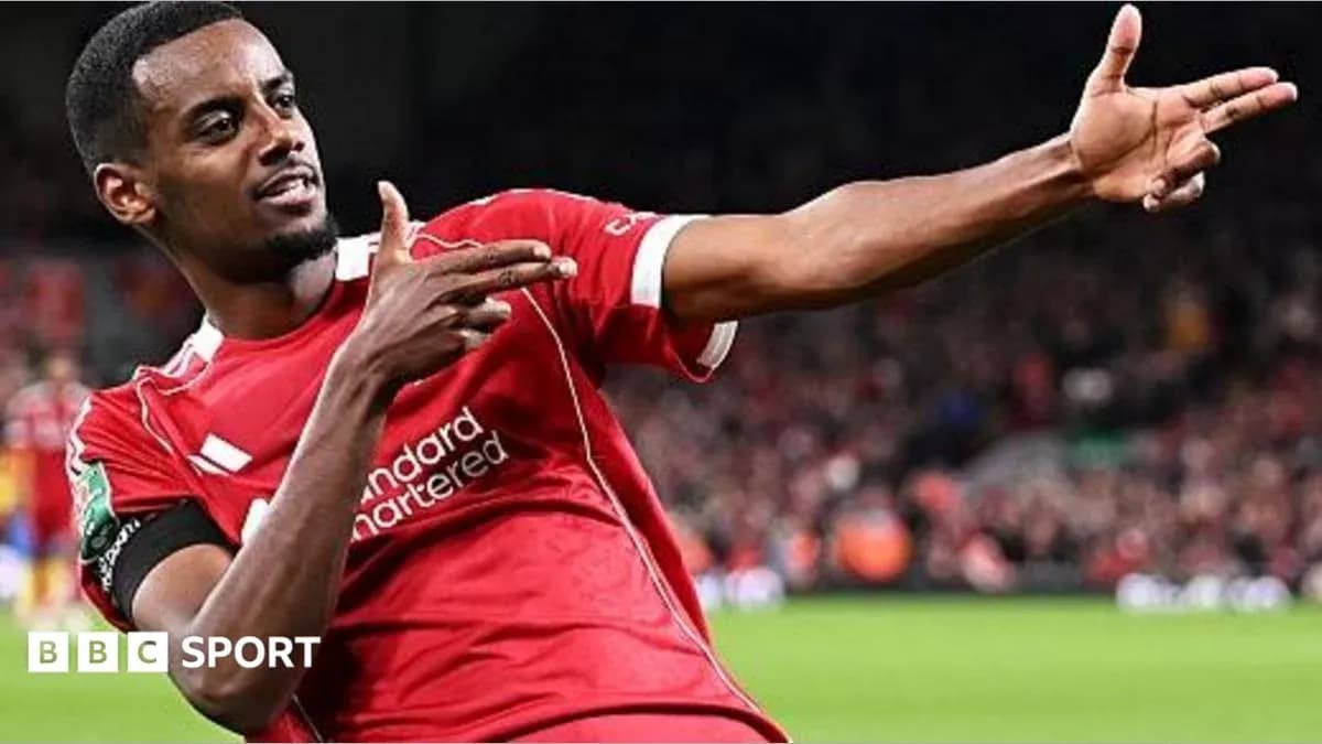 Player celebrating with gesture after scoring goal