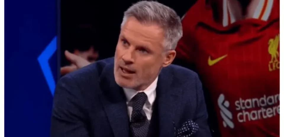 Analyst discussing match on television set