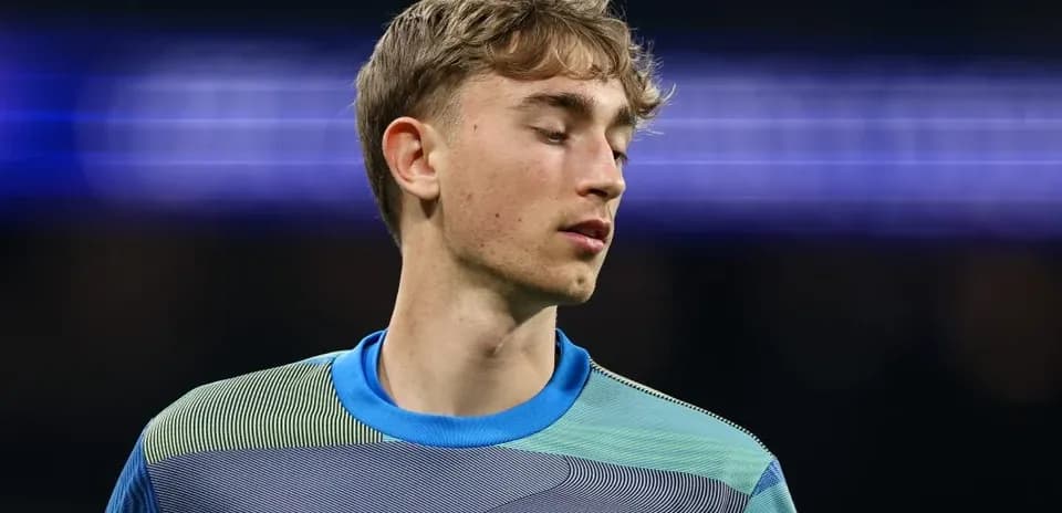 Goalkeeper in Real Madrid kit during match