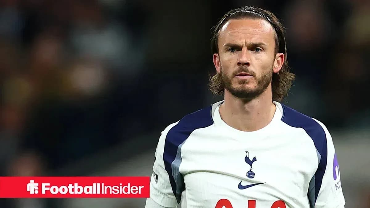 Player in Tottenham Hotspur kit on the field