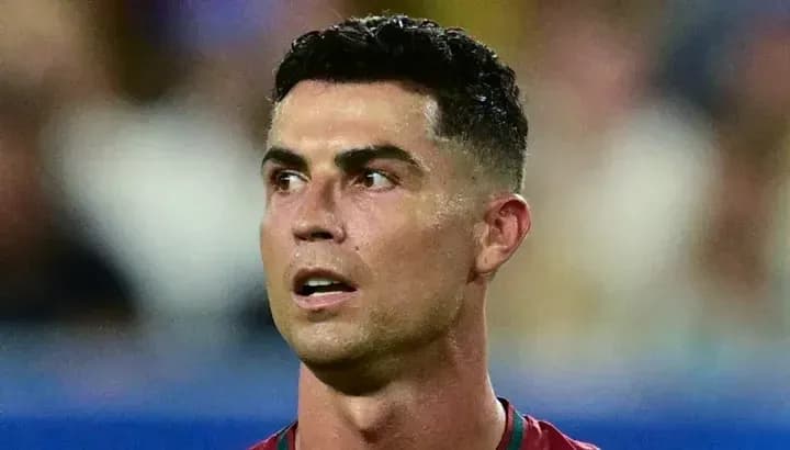 Cristiano Ronaldo during a match for Portugal