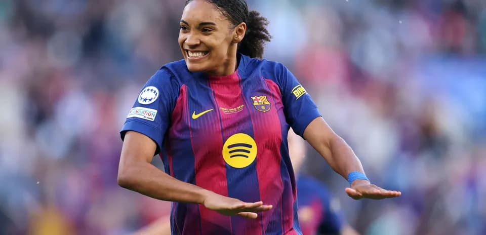 Player celebrating a goal during a match