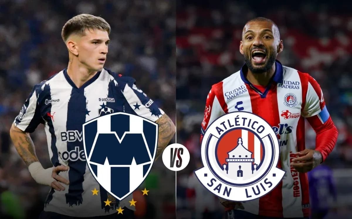 Monterrey vs Atlético San Luis Liga MX match