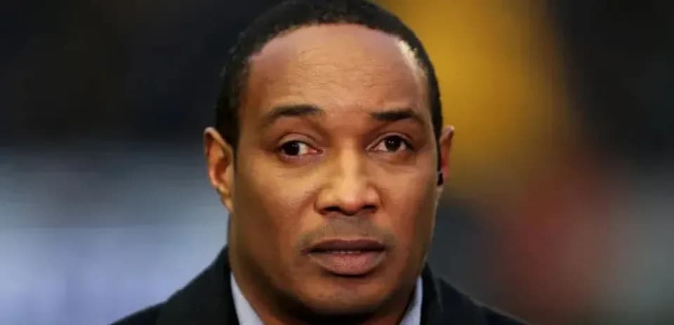 Sports commentator speaking before a match