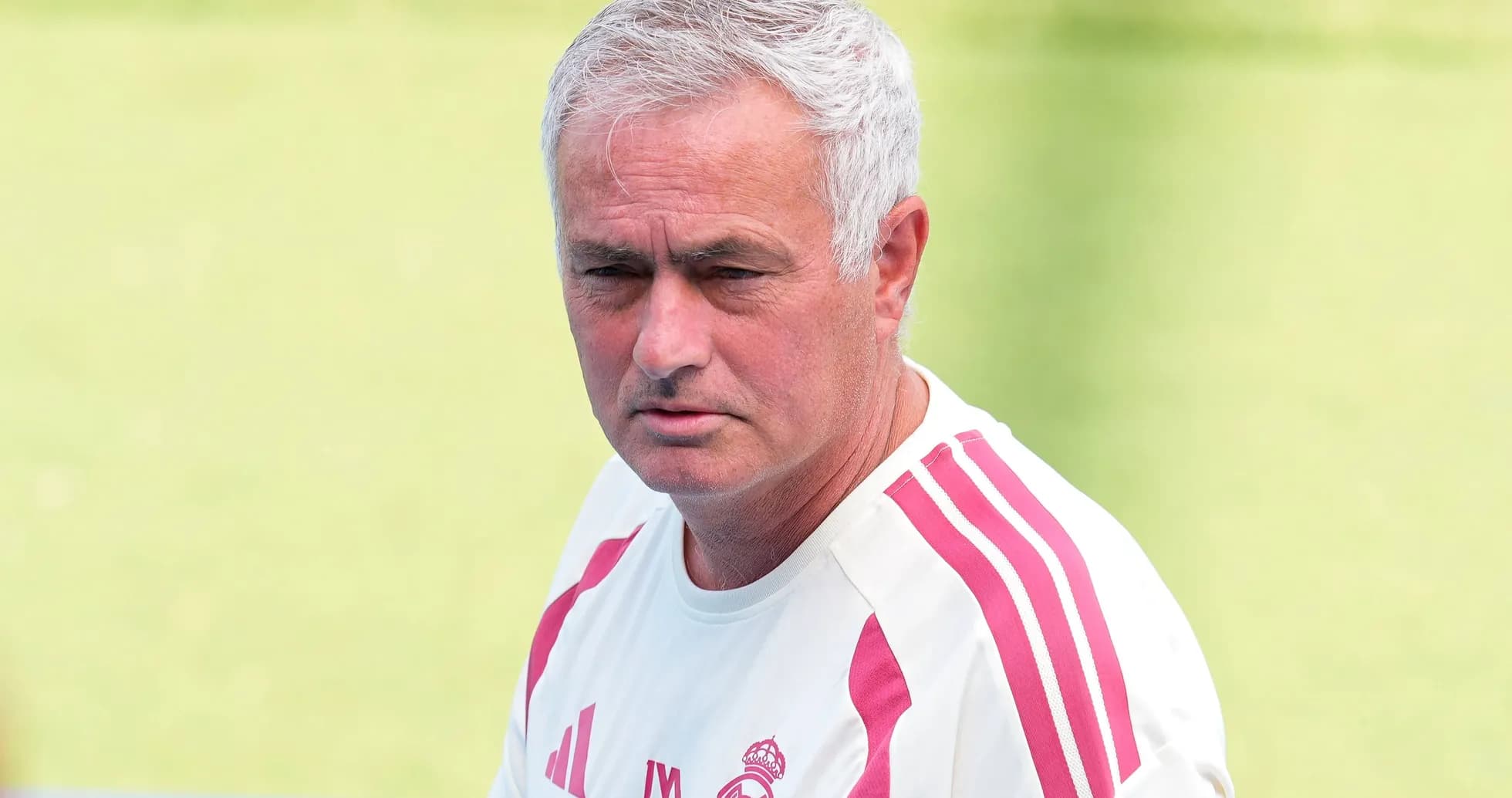 Coach in training shirt during practice session
