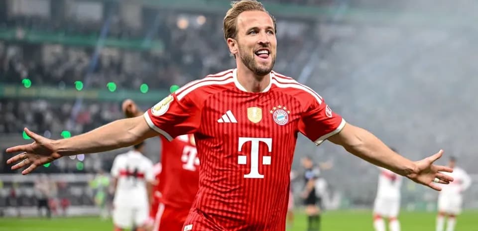 Player celebrating a goal during a match