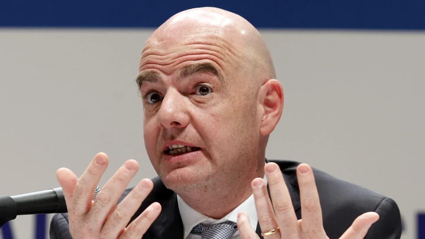 Man speaking passionately at a press conference