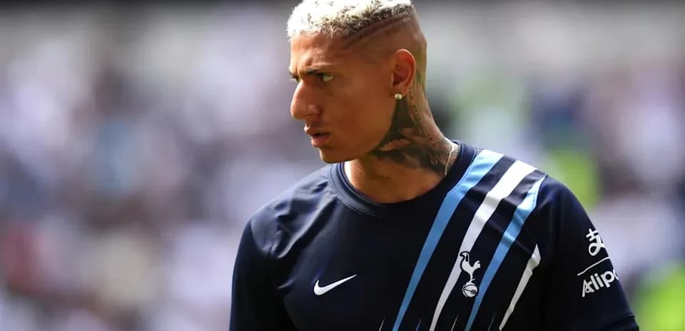Player in Tottenham kit during warm-up session