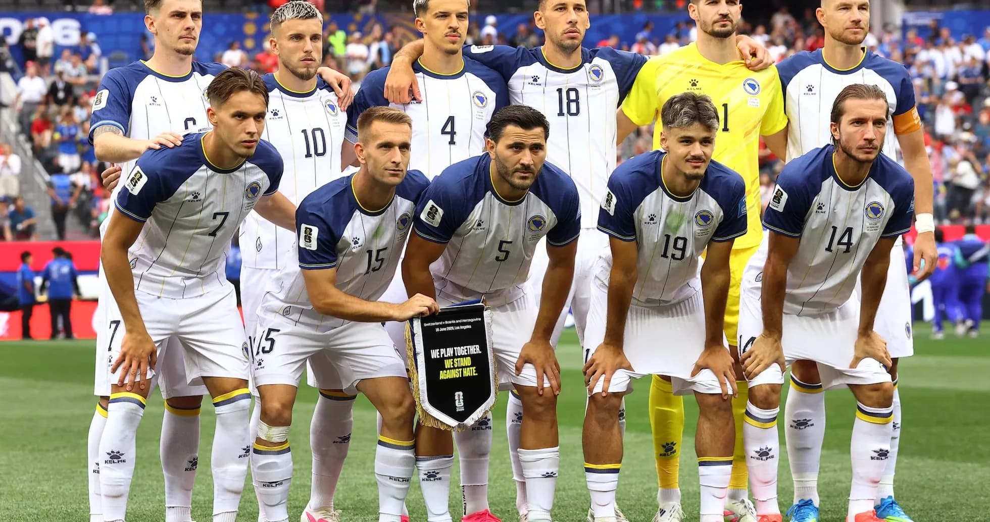 Bosnia and Herzegovina national football team lineup