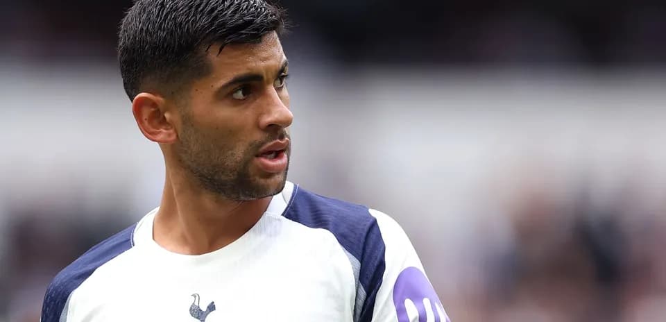 Player in Tottenham kit during match