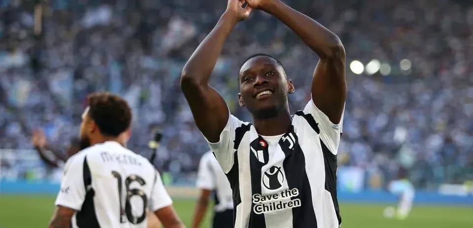 Player celebrating with fans after a match