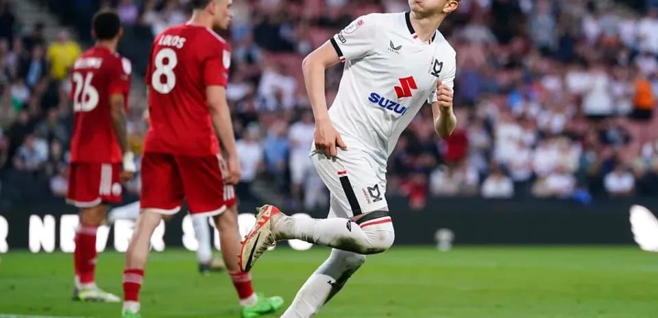 Player celebrating after scoring during a match