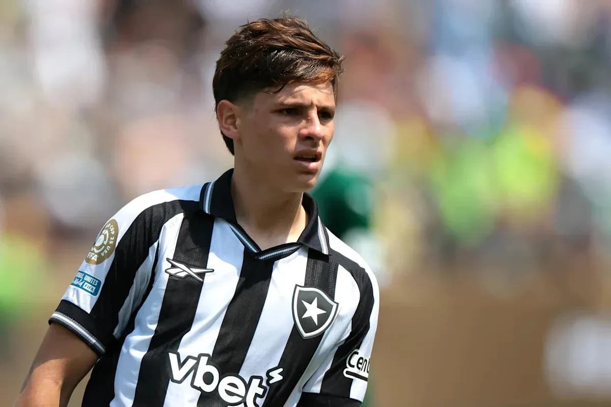 Player in black and white striped jersey during match