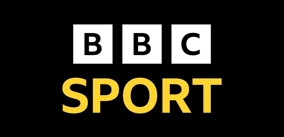 BBC Sport logo on a black background