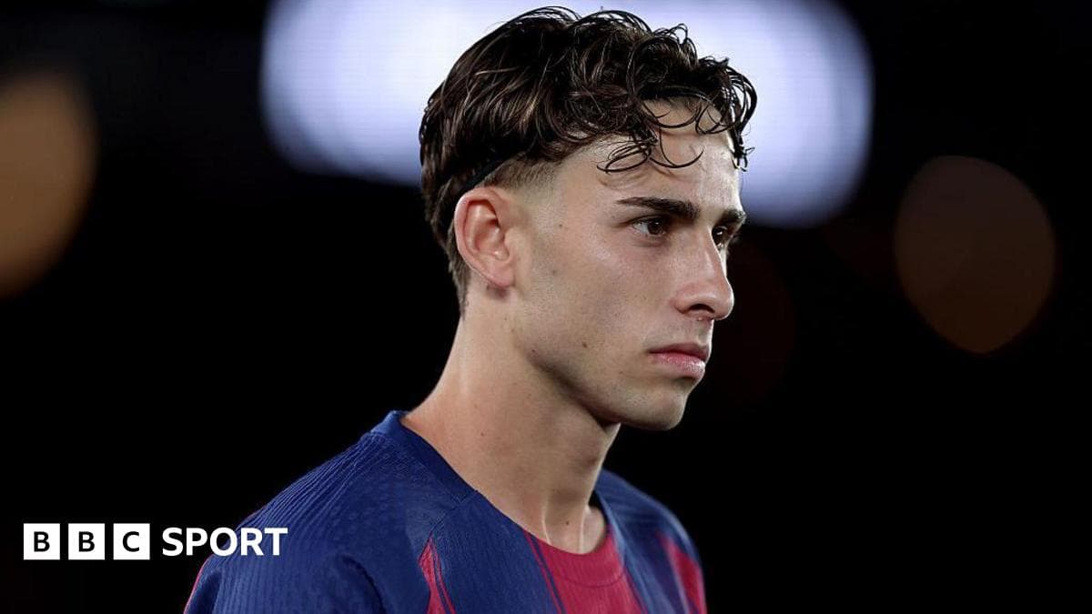 Player in Barcelona kit during match