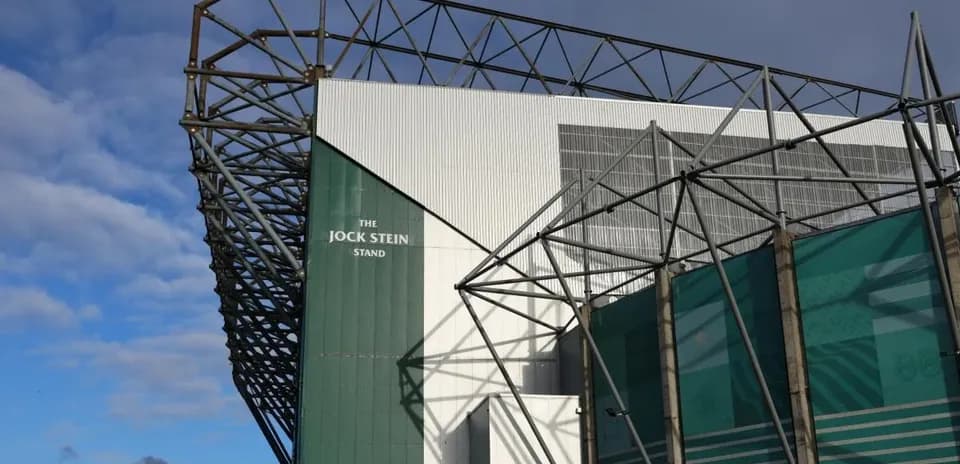 Jock Stein Stand at Celtic Park stadium